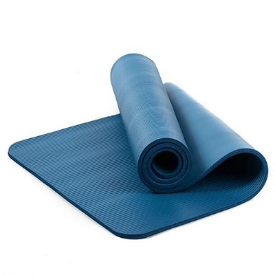 Blue yoga mats