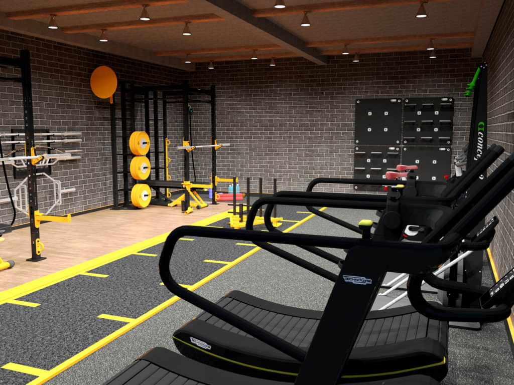 Rubber Gym Flooring Dubai