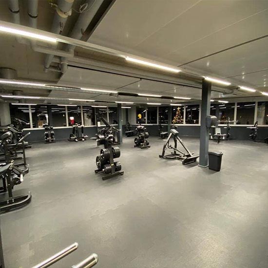 Gym Flooring fit Dubai