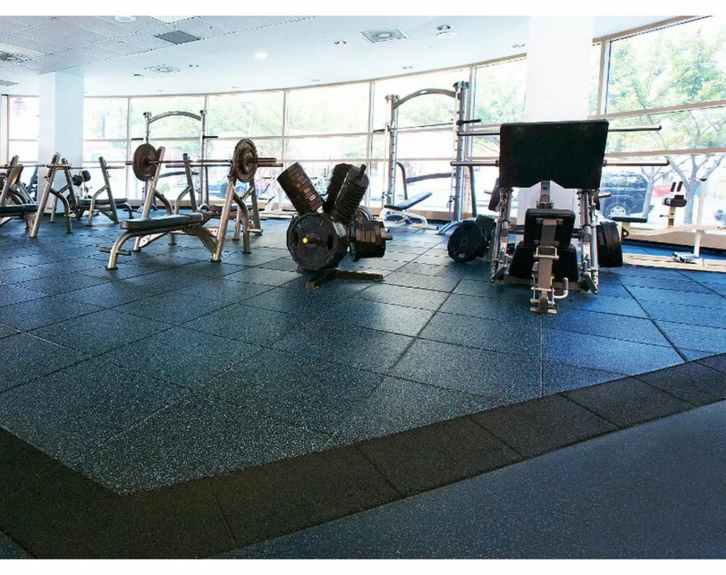 Luxury gym floor