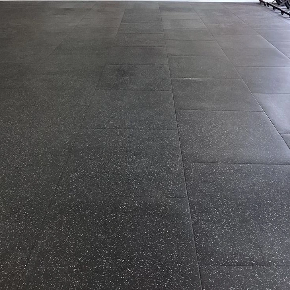 Storm Granite Rubber Gym Flooring