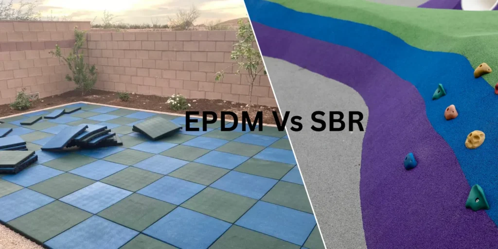 EPDM Rubber and SBR rubber Flooring