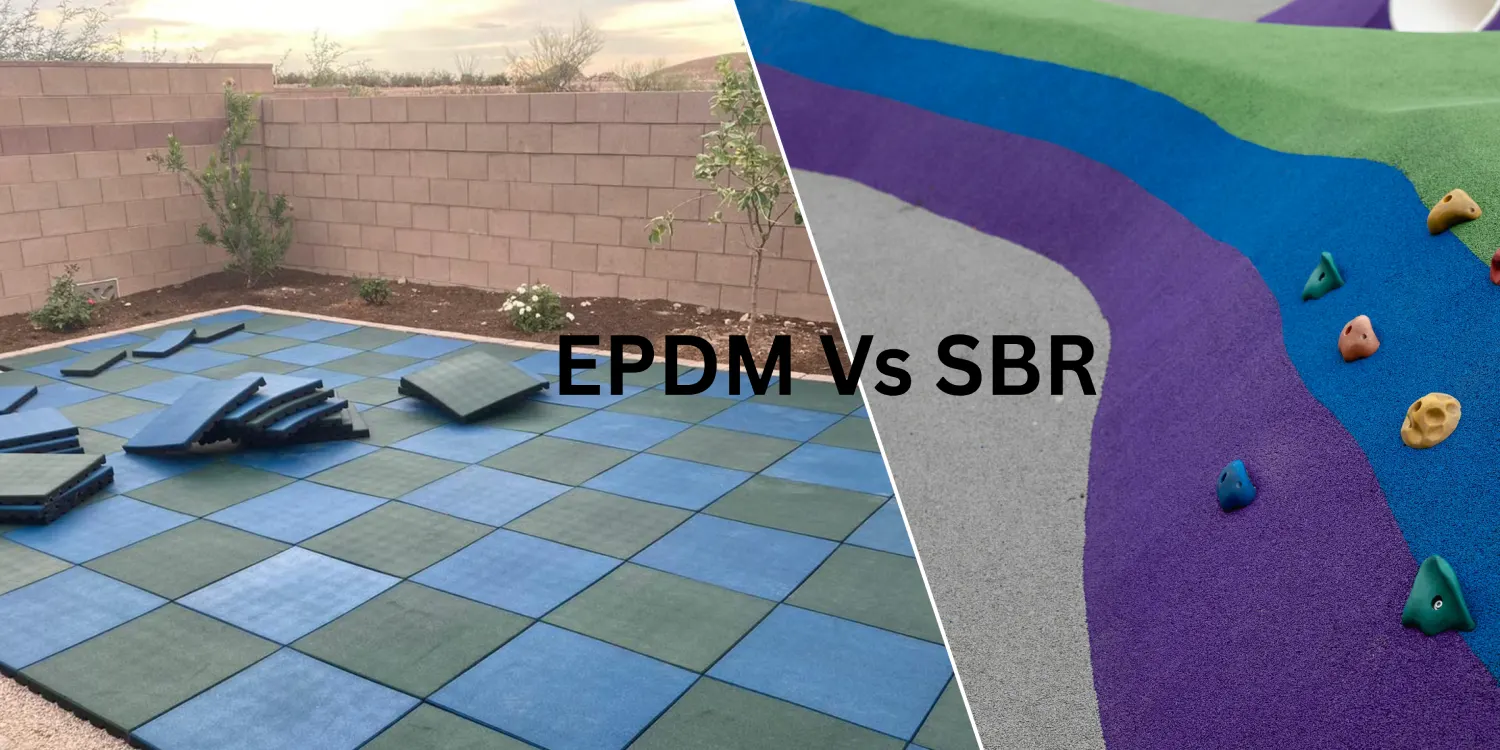 EPDM Rubber and SBR rubber Flooring