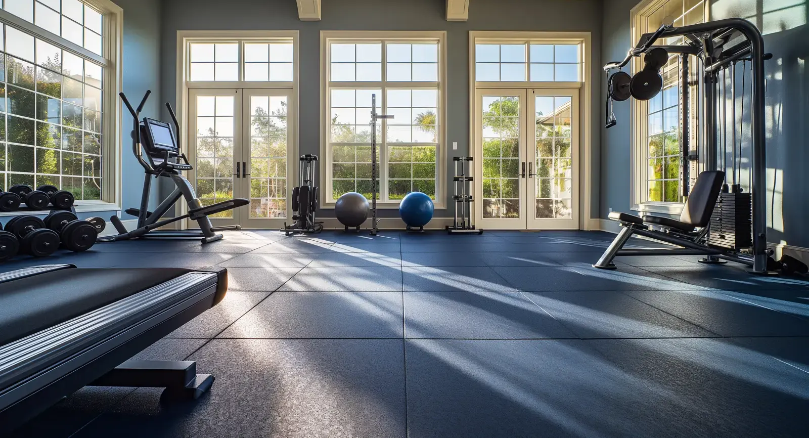 Home Gym Flooring Services