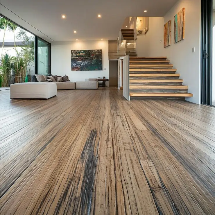 Grey LVT flooring texture