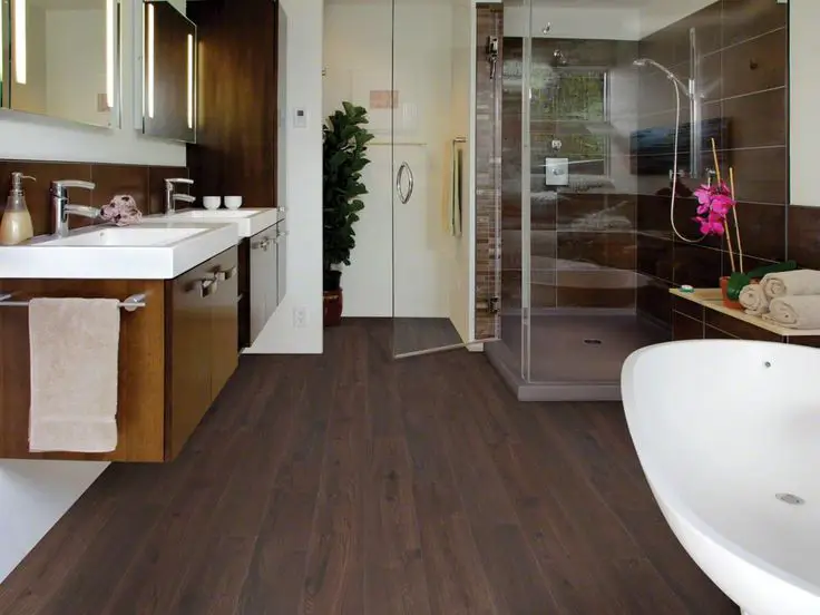 kitchen LVT flooring
