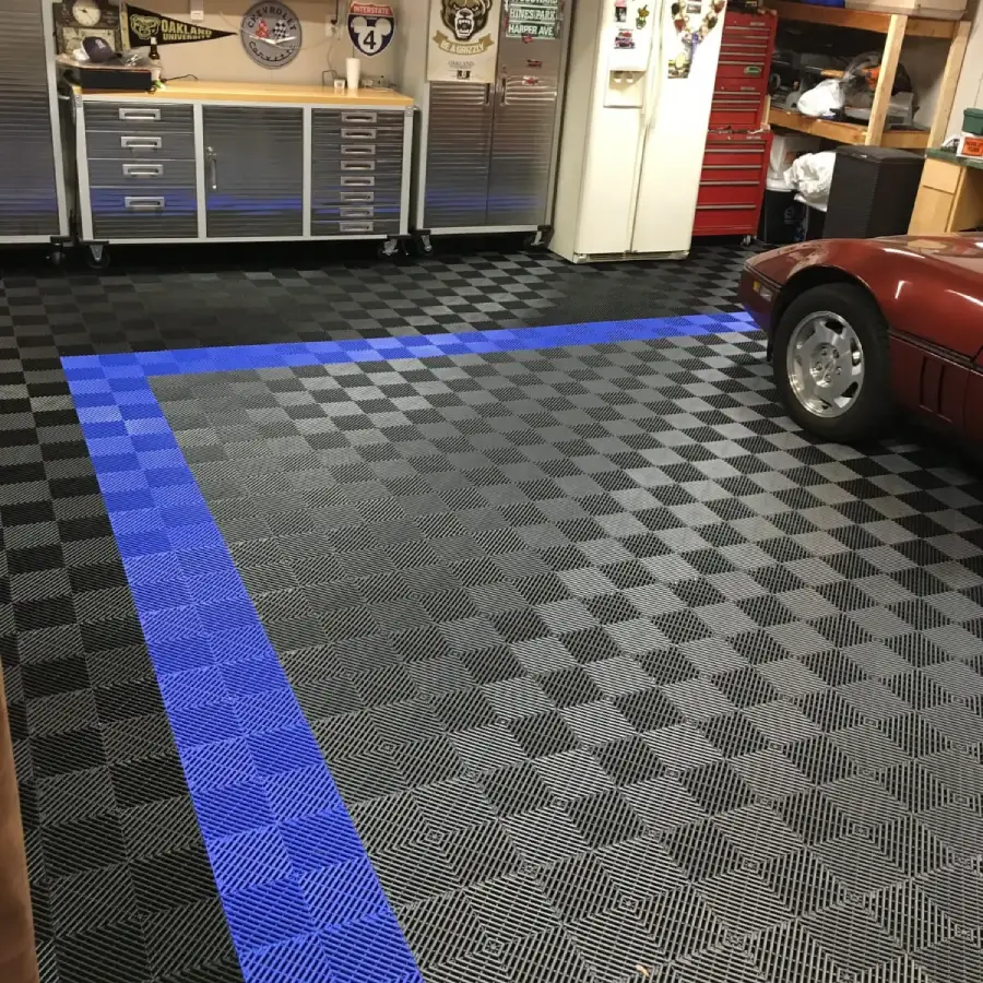 Anti-slip resin garage flooring Dubai