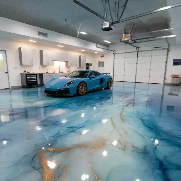 Epoxy garage flooring Dubai